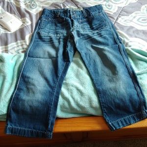 American Eagle cropped jeans